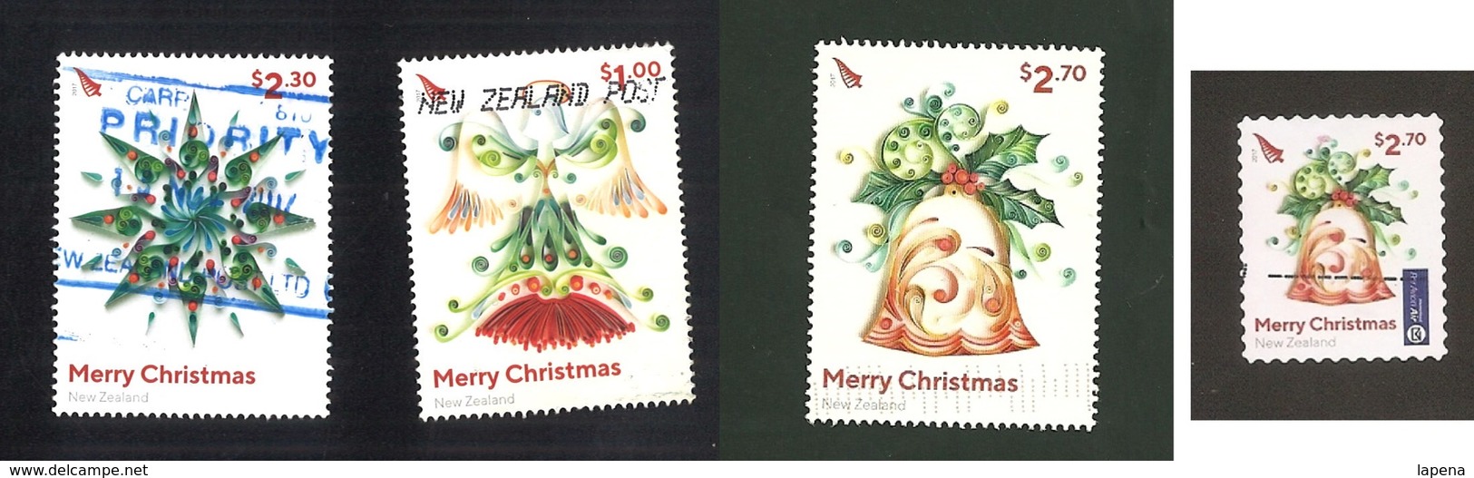 Nueva Zelanda 2017 Used Chirstmas - Used Stamps