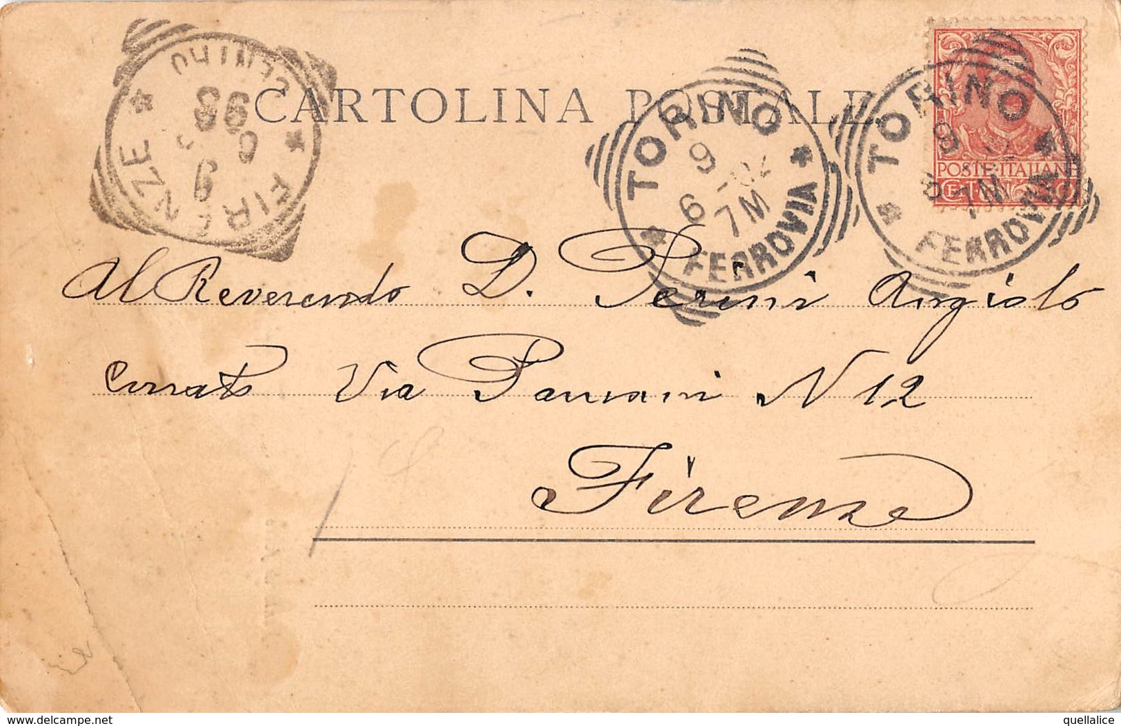 1020  "TORINO - PONTE DI FERRO"  ANIMATA.  CART   SPED 1902 - Ponts