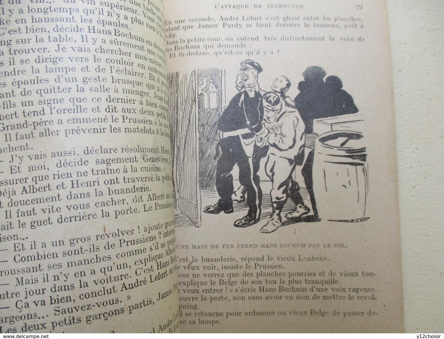 LES LIVRES ROSES POUR LA JEUNESSE N° 234 L ATTAQUE DE ZEEBRUGGE BELGIQUE BRUGES LIBRAIRIE LAROUSSE GUERRE 14 18 - Français