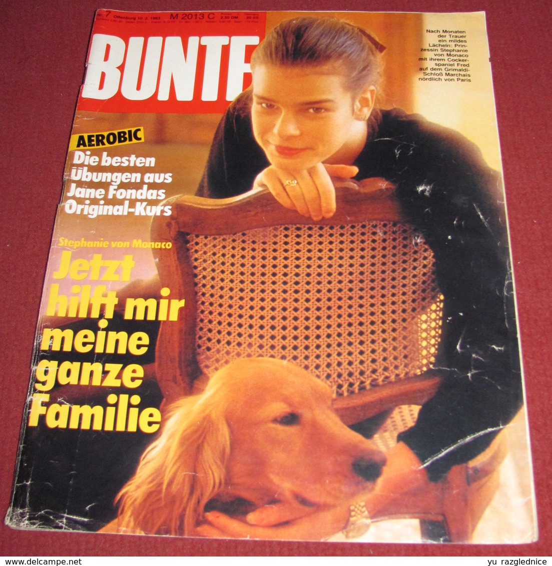 Princess Stephanie Of Monaco - BUNTE - German February 1983 ULTRA RARE - Other & Unclassified