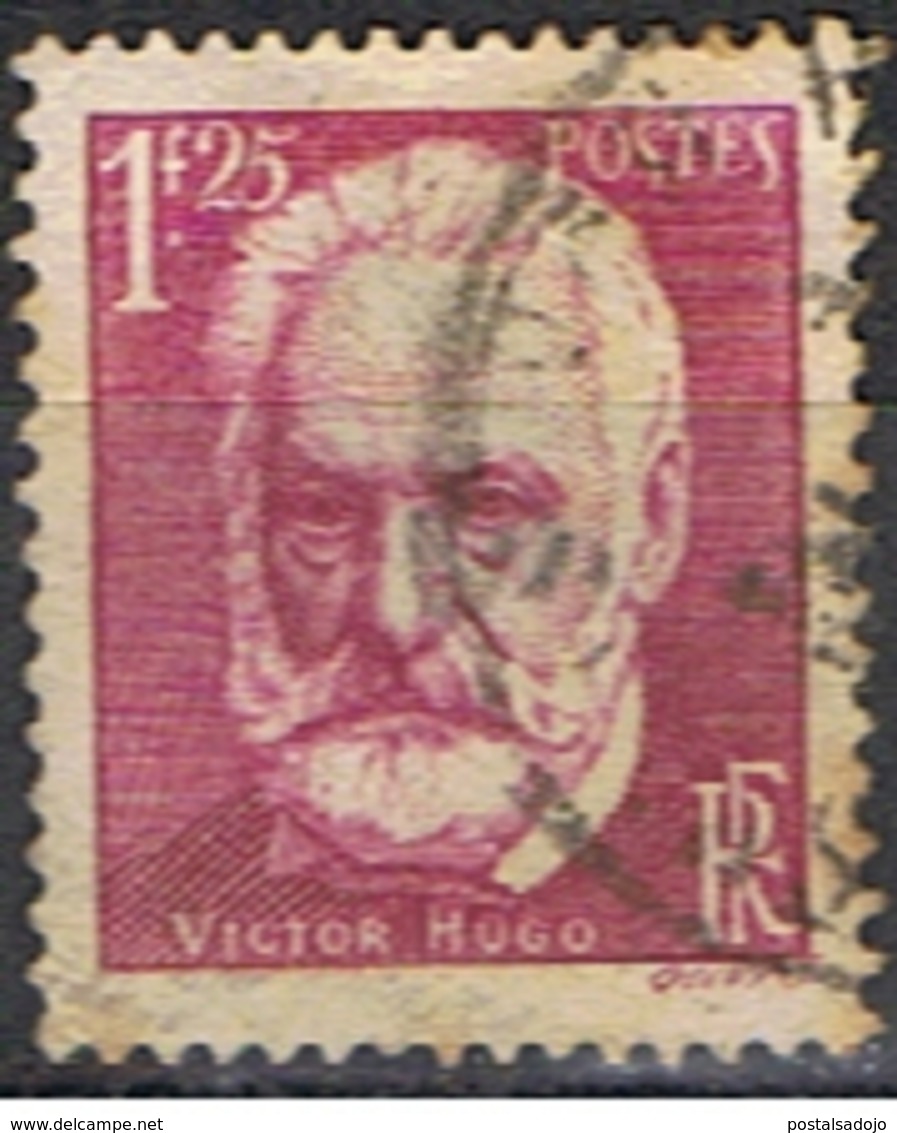 (FR 145) FRANCE // YVERT 304 //  VICTOR HUGO // 1935 - Oblitérés