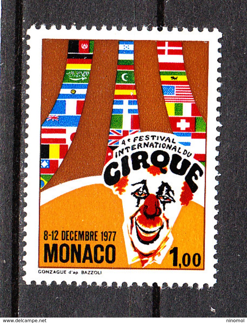 Monaco   -  1977.  4^ Festival Del Circo Di Montecarlo. MNH - Circo