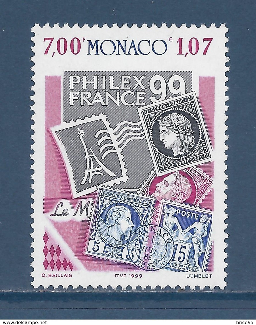 Monaco - YT N° 2212 - Neuf Sans Charnière - 1999 - Unused Stamps