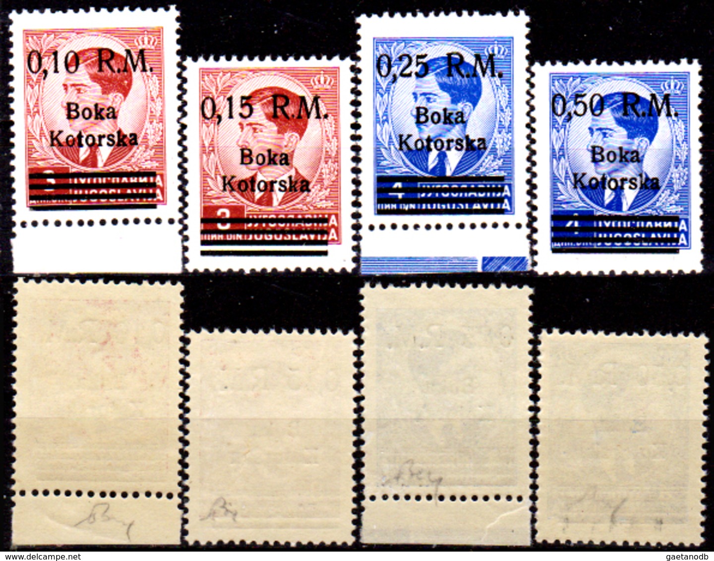 Italia-G-0089 - 1944: "Bocche Di Cattaro" (++) MNH - Firmati "G. Buonocore" - Senza Difetti Occulti. - Deutsche Bes.: Cattaro