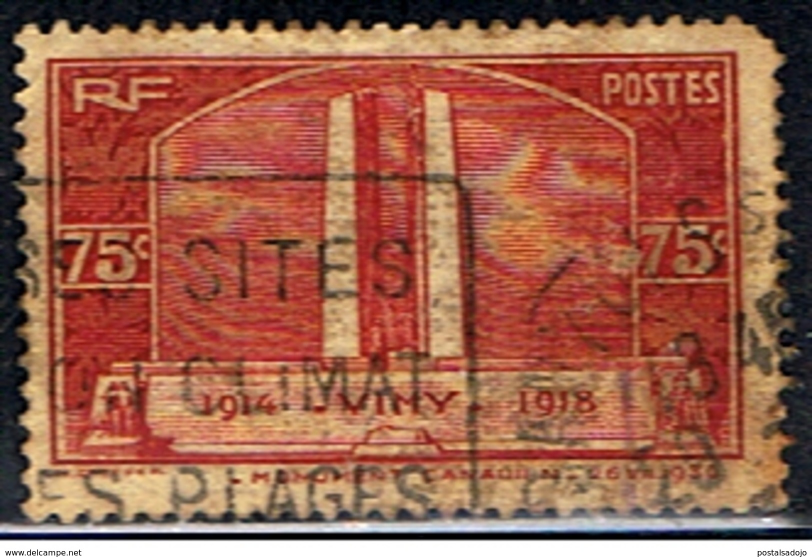 (FR 176) FRANCE // YVERT 316 // 1936 - Usati