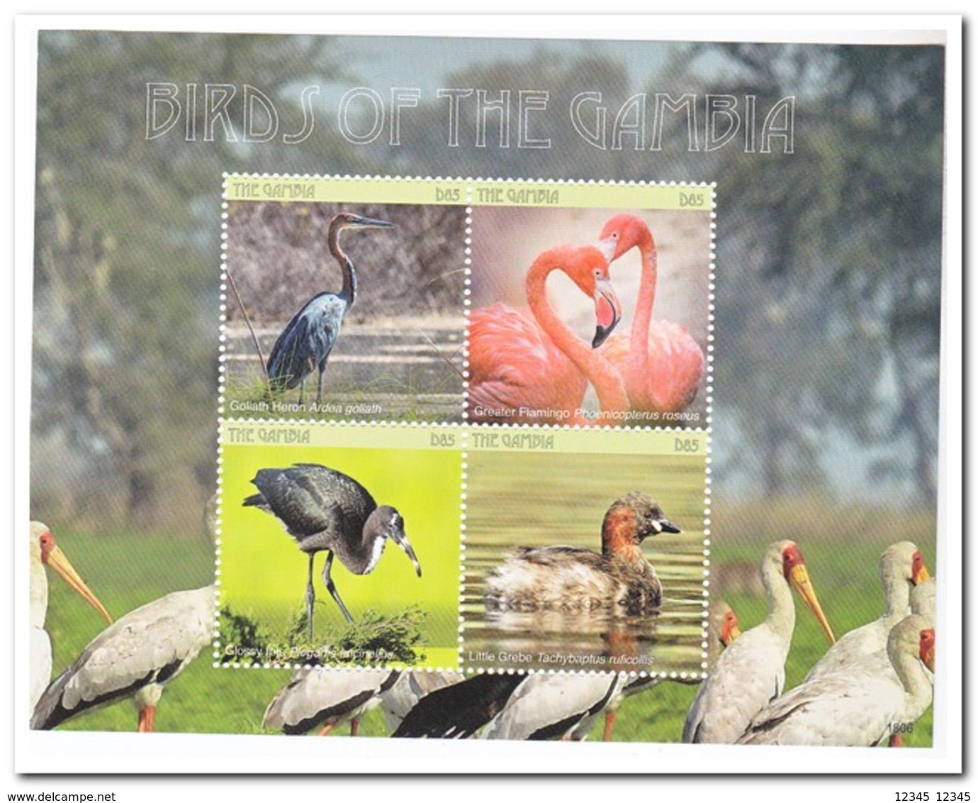 Gambia 2018, Postfris MNH, Birds - Gambia (1965-...)