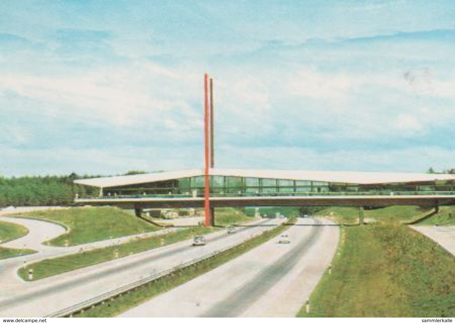 Neuenkirchen-Vörden - Bundes-Autobahn-Brückenrasthaus Dammer Berge - 1973 - Vechta