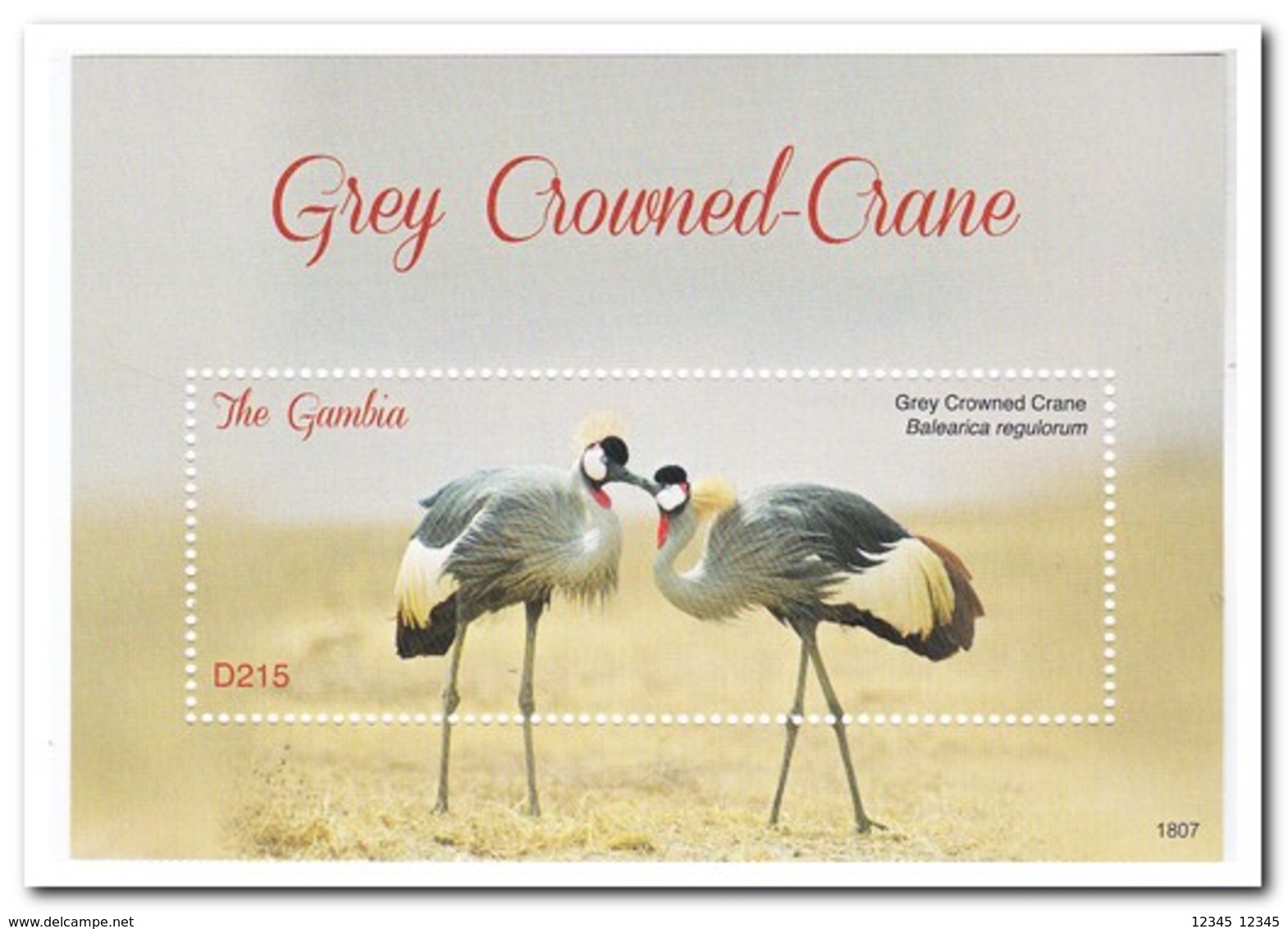 Gambia 2018, Postfris MNH, Birds - Gambia (1965-...)