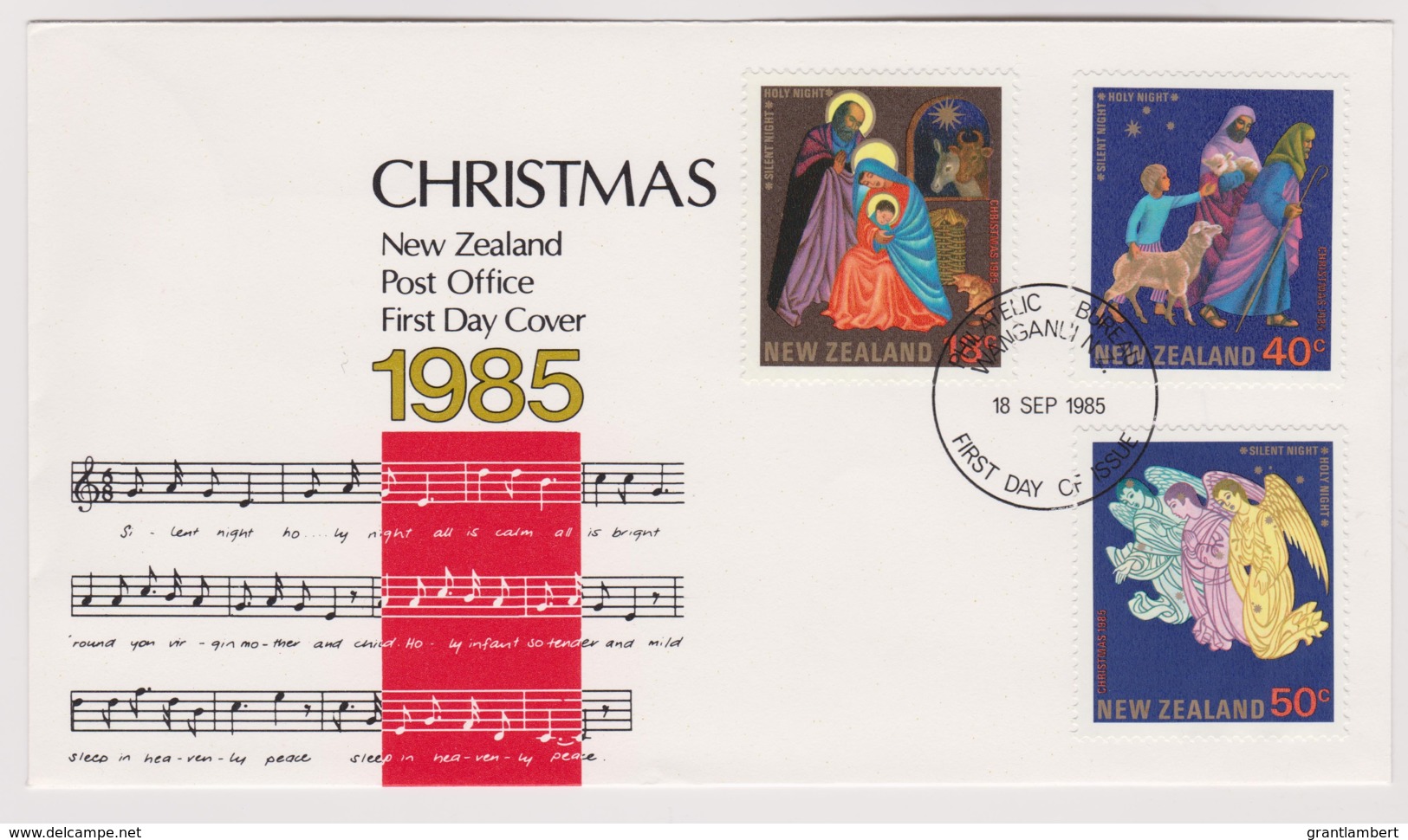 New Zealand 1985 Christmas FDC - FDC