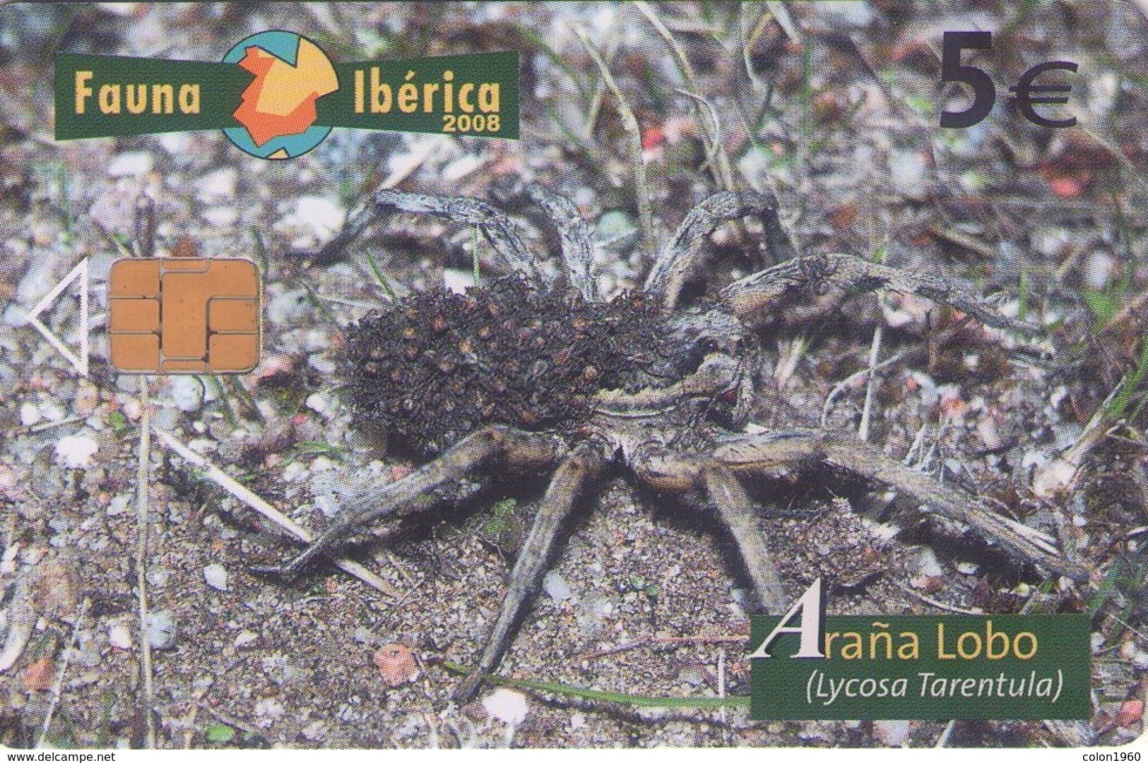 TARJETA TELEFONICA DE ESPAÑA USADA. (FAUNA) (084). - Commemorative Advertisment