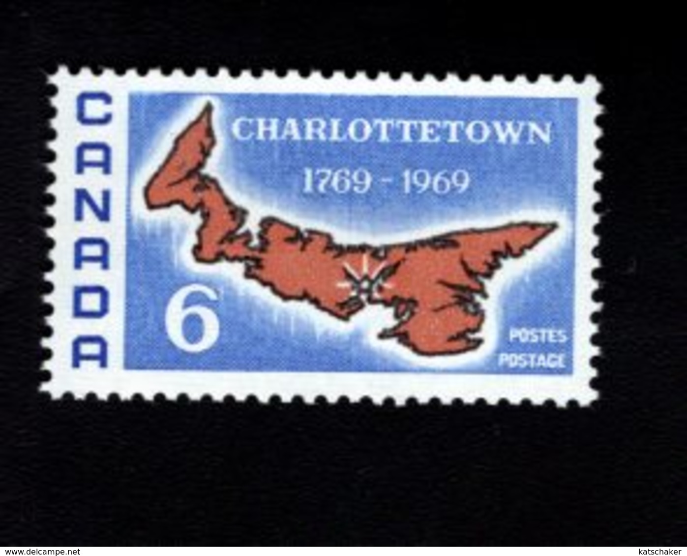 753862451 1969 SCOTT 499 POSTFRIS MINT NEVER HINGED EINWANDFREI XX  MAP PRINCE OF EDWARD ISLAND - Neufs