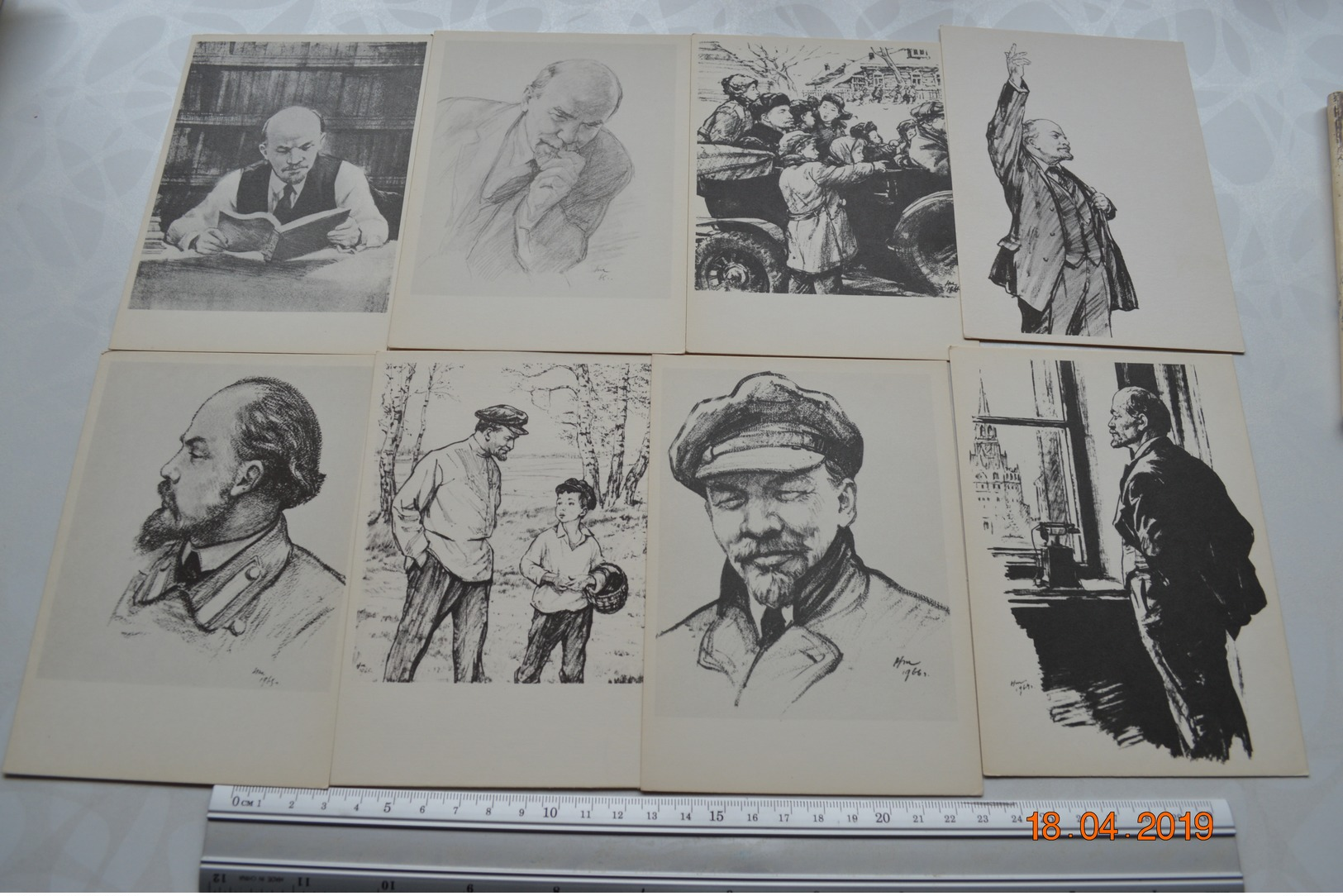 LENIN -23 POSTCARDS - Rusland