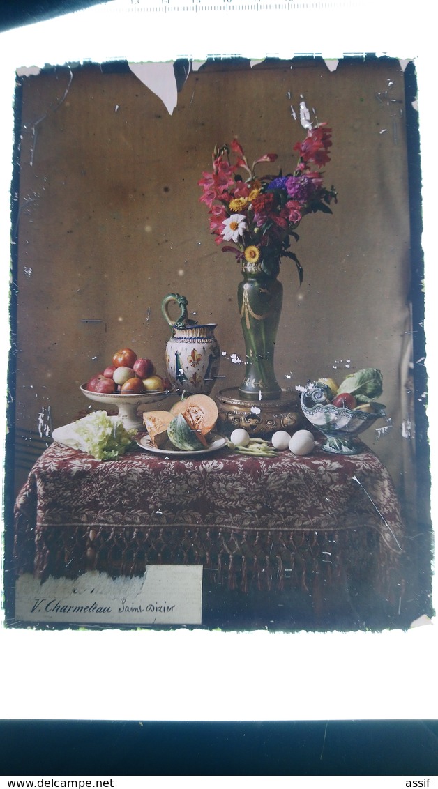 9 AUTOCHROMES VICTOR FORBIN AUTOCHROME De 18 X 13 à 24 X 18 Cm Env. JAPON TABLEAUX MONTAGNE NATURE MORTE - Plaques De Verre