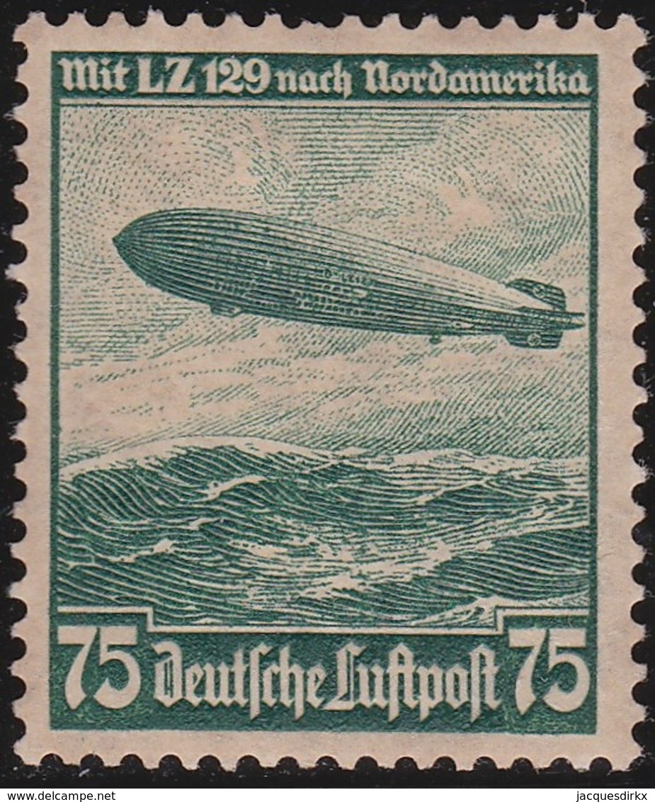 Deutsches Reich   .    Michel  Luft   607   .   *   .   Ungebraucht Mit Gummi Und Falz  .   /   .   Mint Hinged - Luft- Und Zeppelinpost