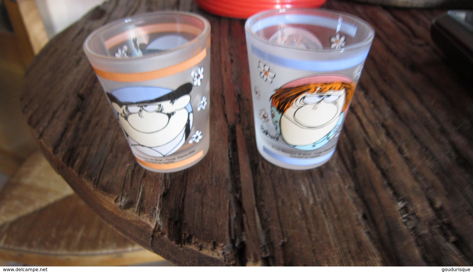 2 VERRES A LIQUEUR LES BIDOCHON - Bidochon, Les