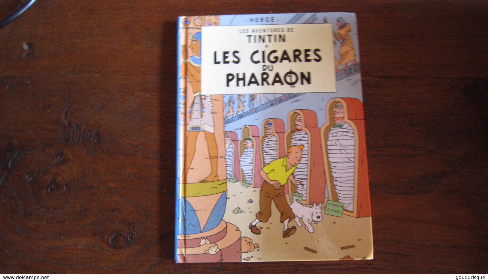 TINTIN LES CIGARES DU PHARAON  PETIT FORMAT  HERGE - Tintin