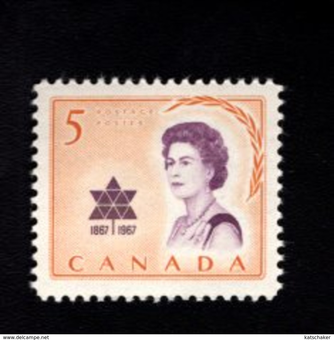 753880517 1967  SCOTT 471 POSTFRIS MINT NEVER HINGED EINWANDFREI XX  ELIZABETH II - Neufs