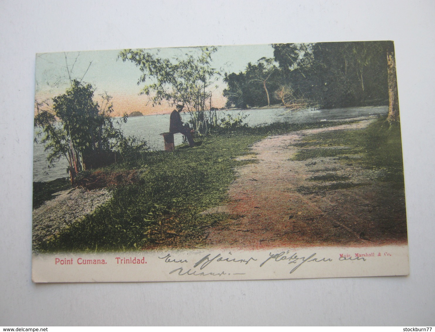 TRINIDAD , Postcard With Stamp Send To Germany 1909 - Trinidad