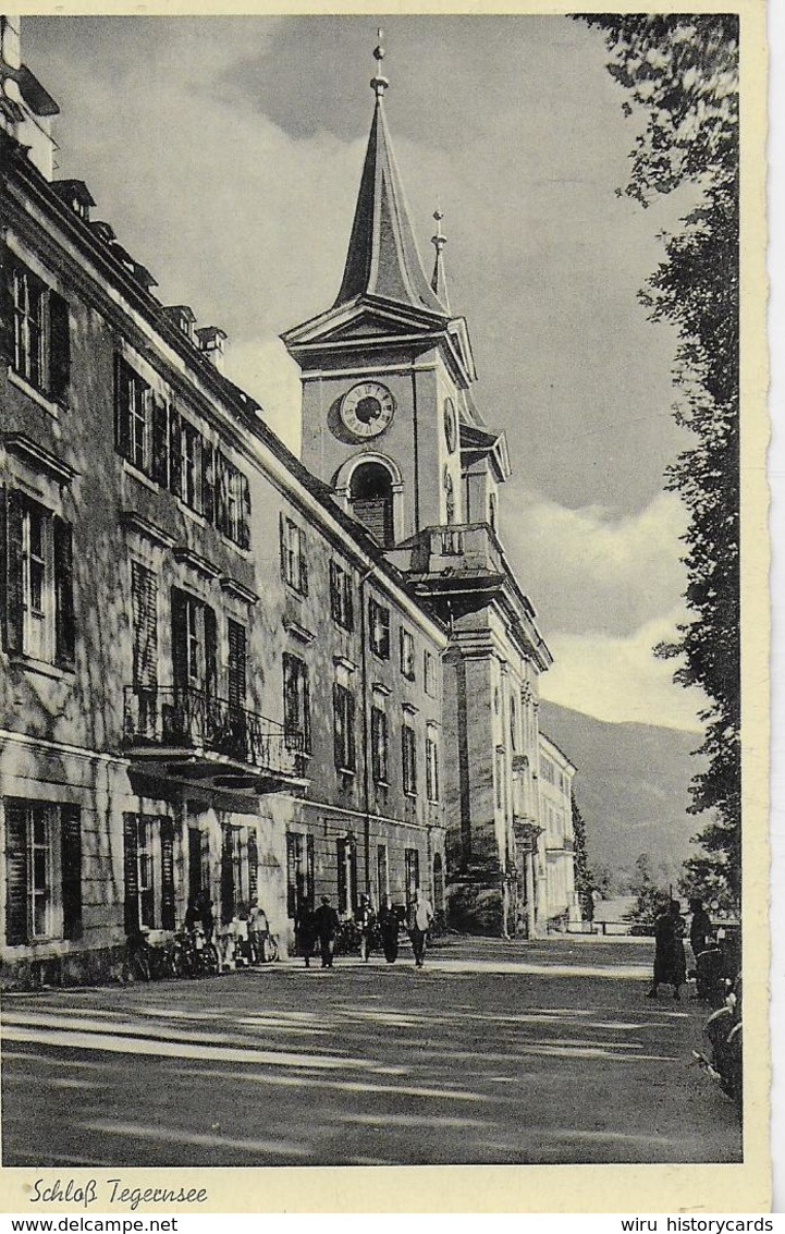 AK 0221  Schloss Tegernsee - Verlag Cramer Um 1950 - Tegernsee