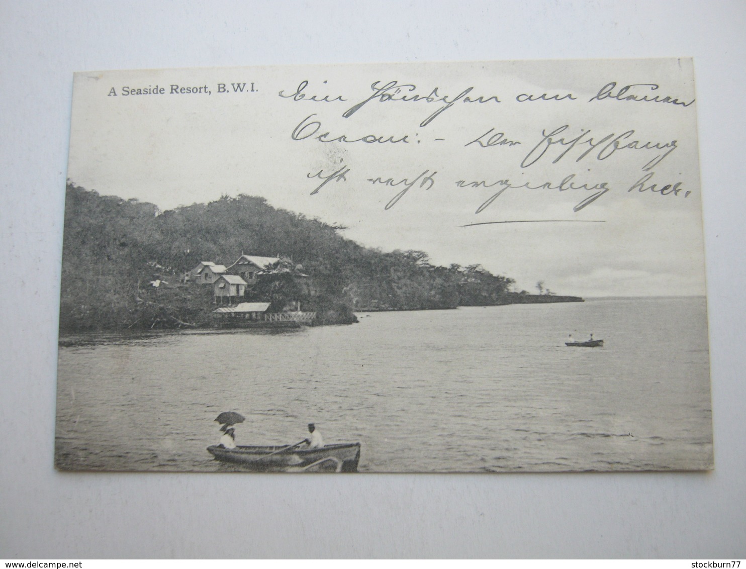 TRINIDAD , Postcard With Stamp Send To Germany 1909 - Trinidad