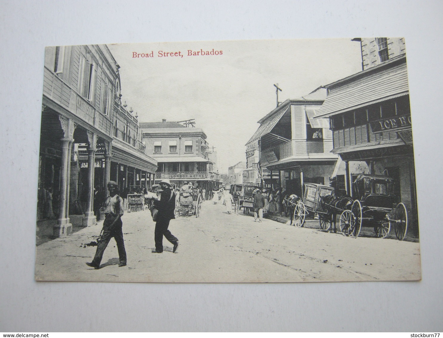 BARBADOS , Postcard With Stamp Send To Germany 1909 - Barbados