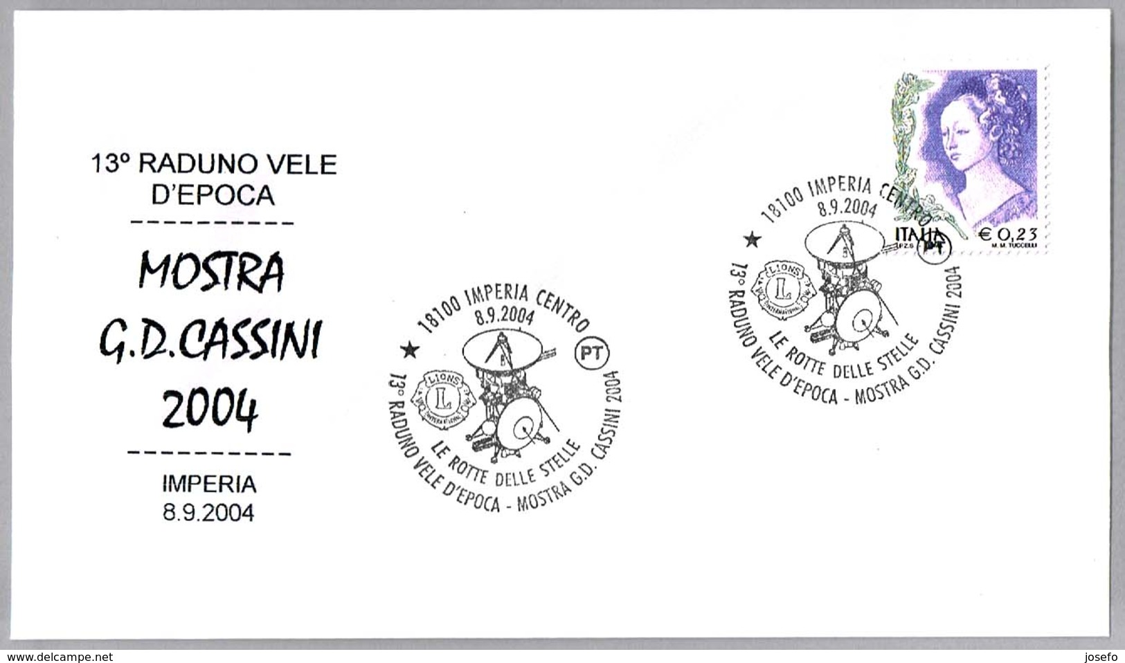 SONDA CASSINI - SPACECRAFT CASSINI - La Ruta De Las Estrellas. Imperia 2004 - Astronomùia