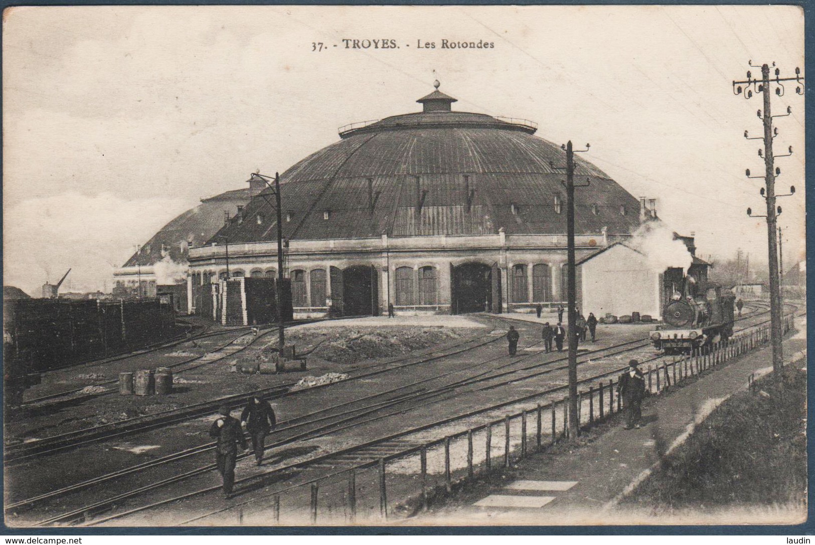 Troyes , Les Rotondes , Train , Animée - Troyes