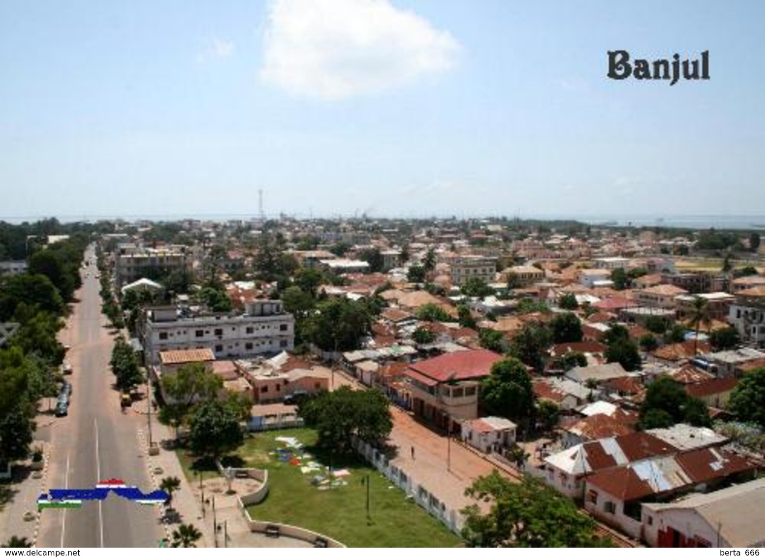 Gambia Banjul View New Postcard - Gambia