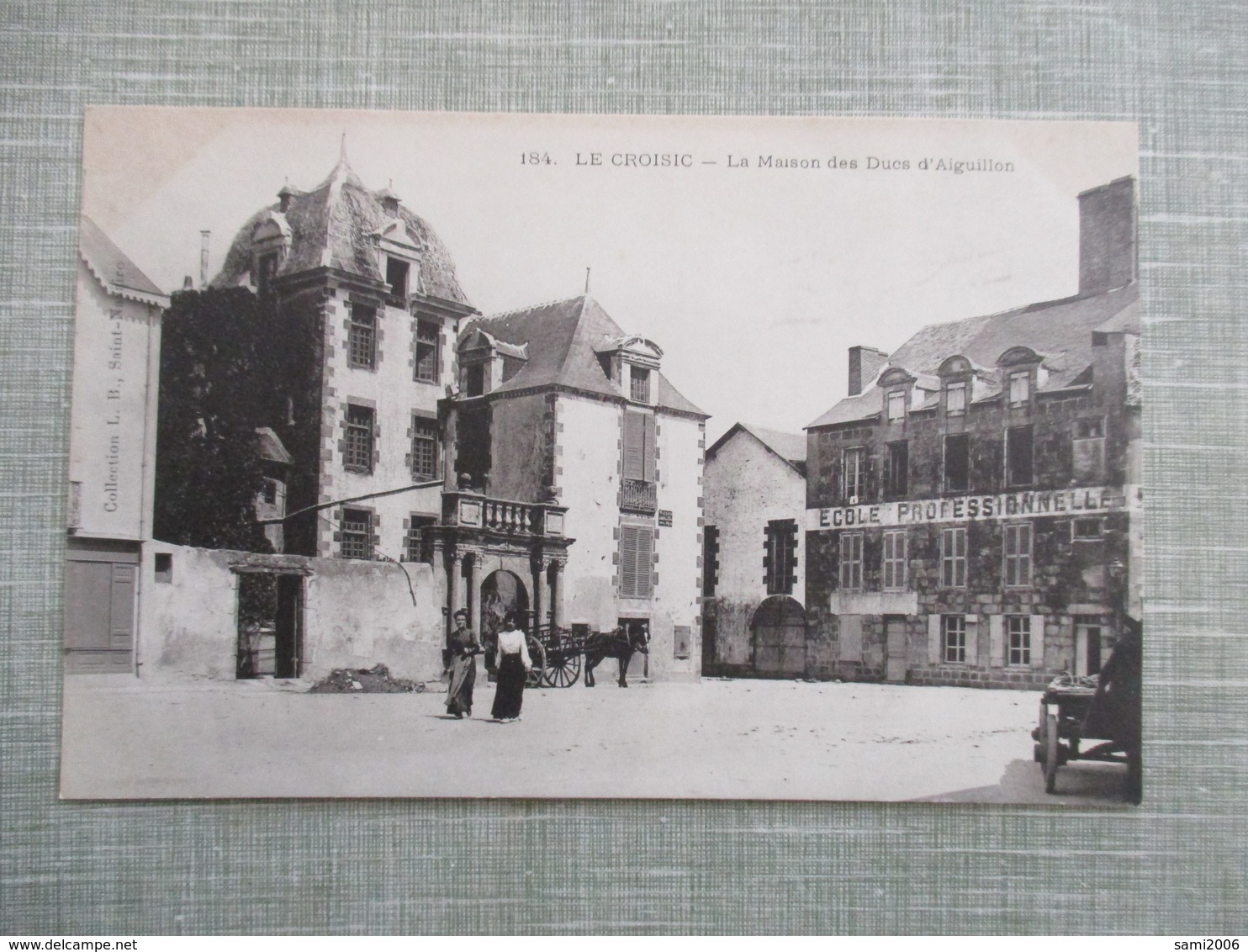 CPA 44 LE CROISIC MAISON DES DUCS D'AIGUILLON ECOLE PROFESSIONNELLE - Le Croisic