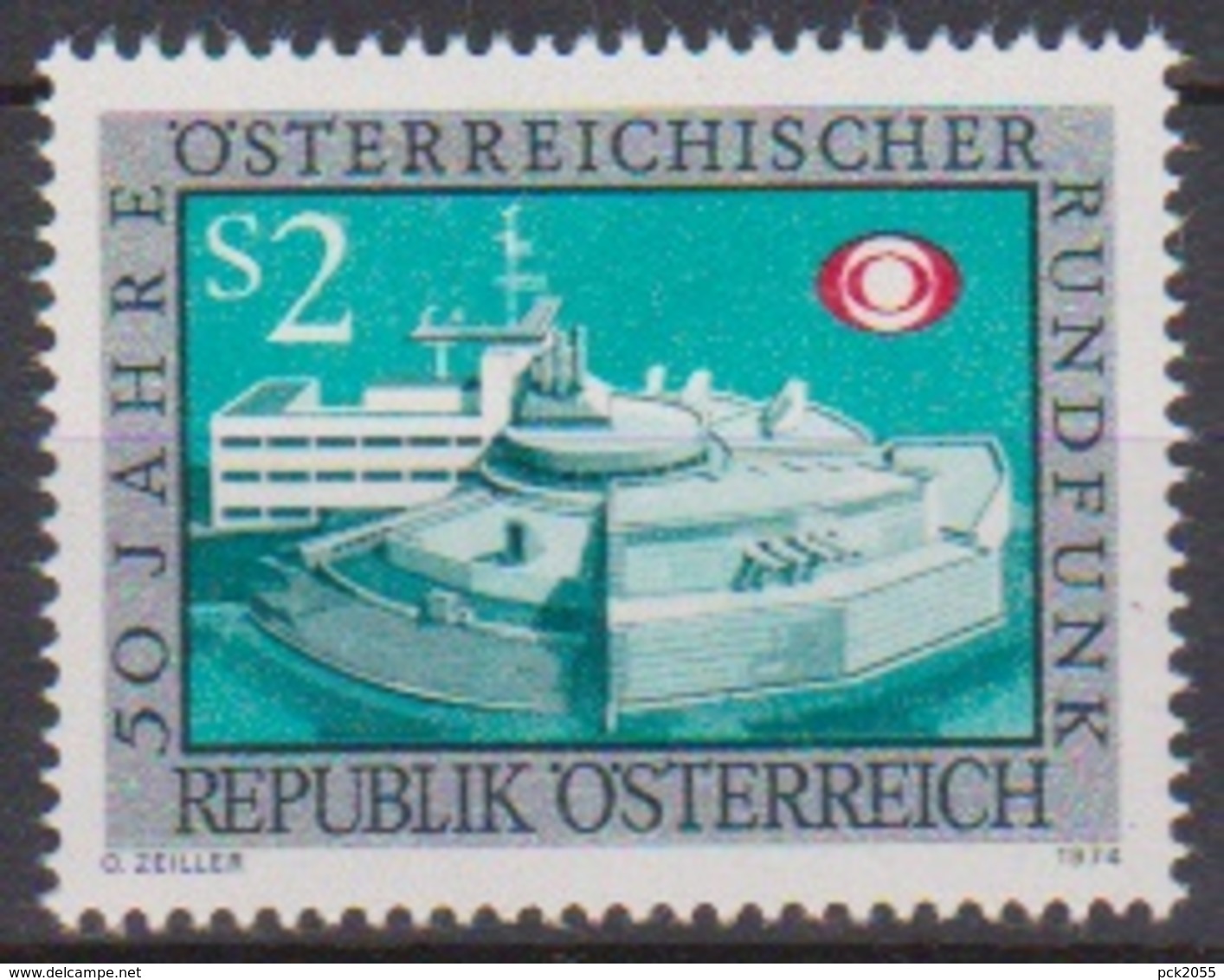 Österreich 1974 Nr.1464  ** Postfr.50J.Österreischicher Rundfunk ( 9186) Günstige Versandkosten - Ungebraucht