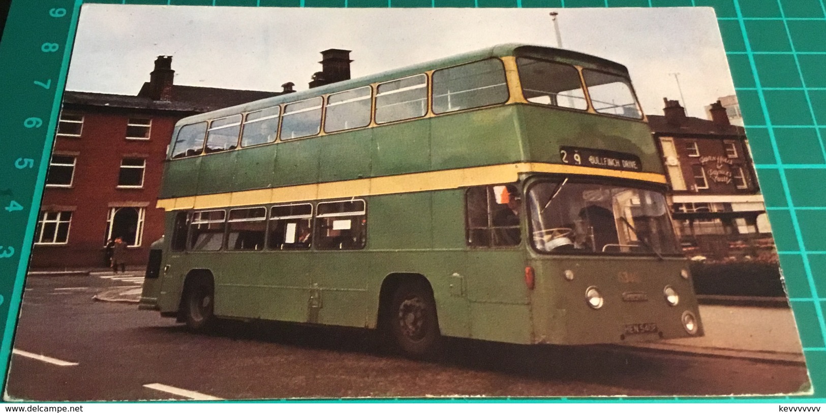 Bury Corporation 140 1968 Built Daimler Fleetline CRG 6LX.  Bury Town Centre 1972 - Buses & Coaches