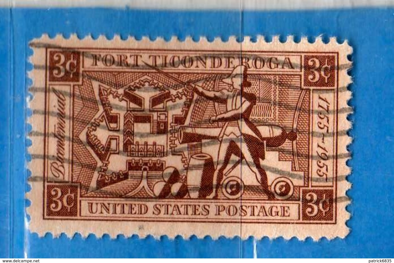 (Us2) USA °- 1955 -   Yvert .607.   USED.  Vedi Descrizione - Gebraucht