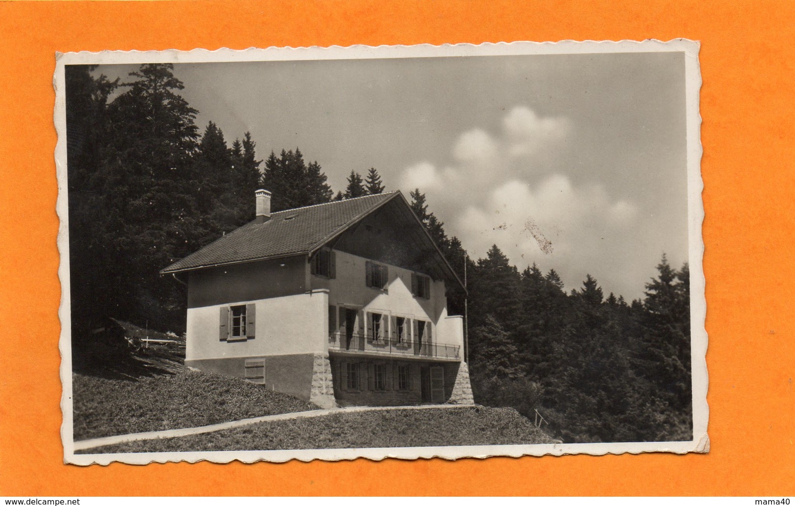 MILITARIA WWII - CARTE D'UN PRISONNIER - INTERNEMENTS MILITAIRES FRANCAIS EN SUISSE - CHALET STE SUISSE DES COMMERCANTS - Guerra 1939-45