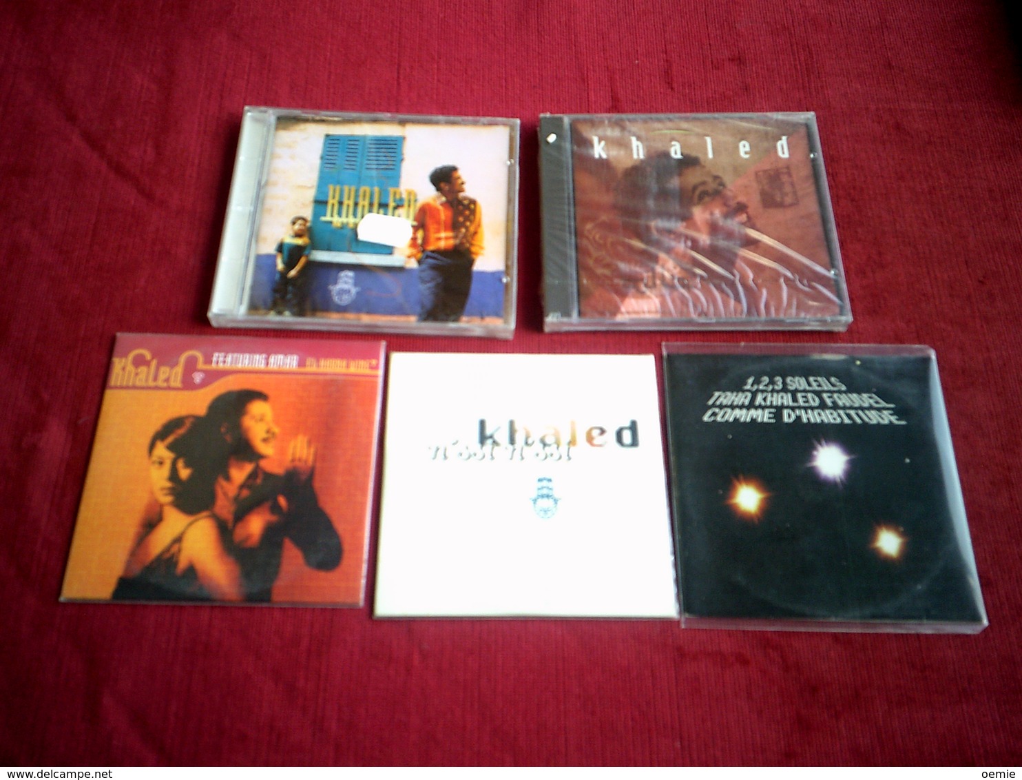 KHALED  ° COLLECTION DE 5 CD - Vollständige Sammlungen