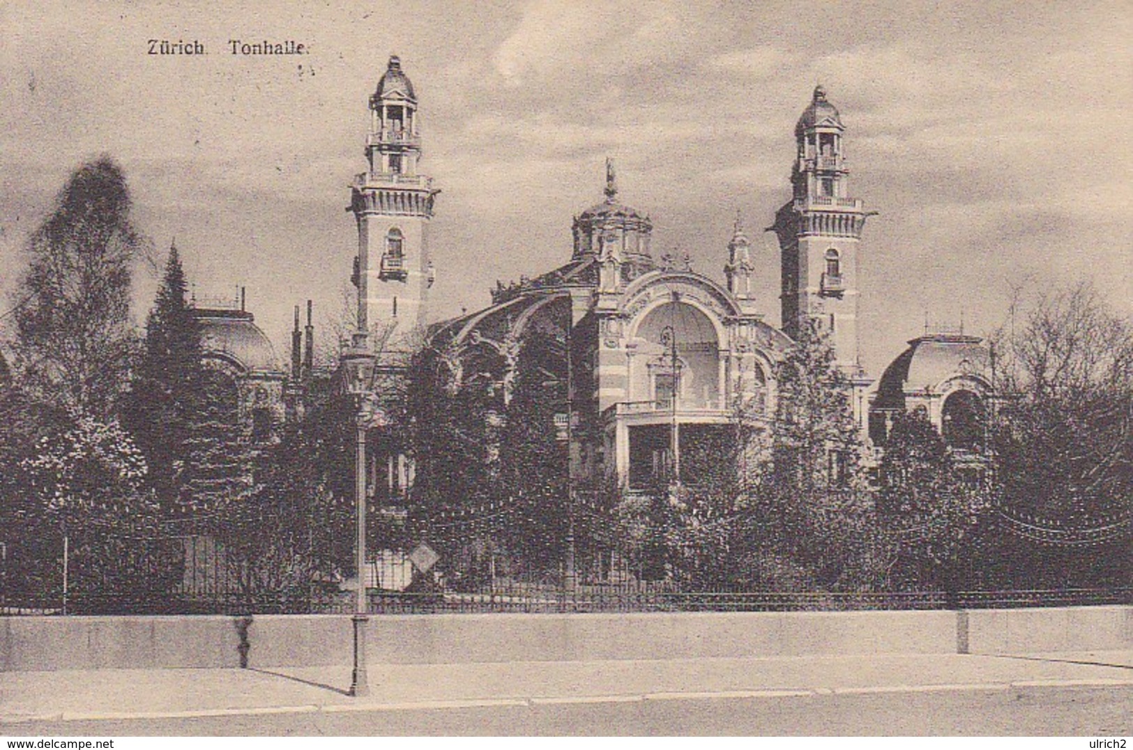 AK Zürich - Tonhalle - 1914 (40548) - Zürich