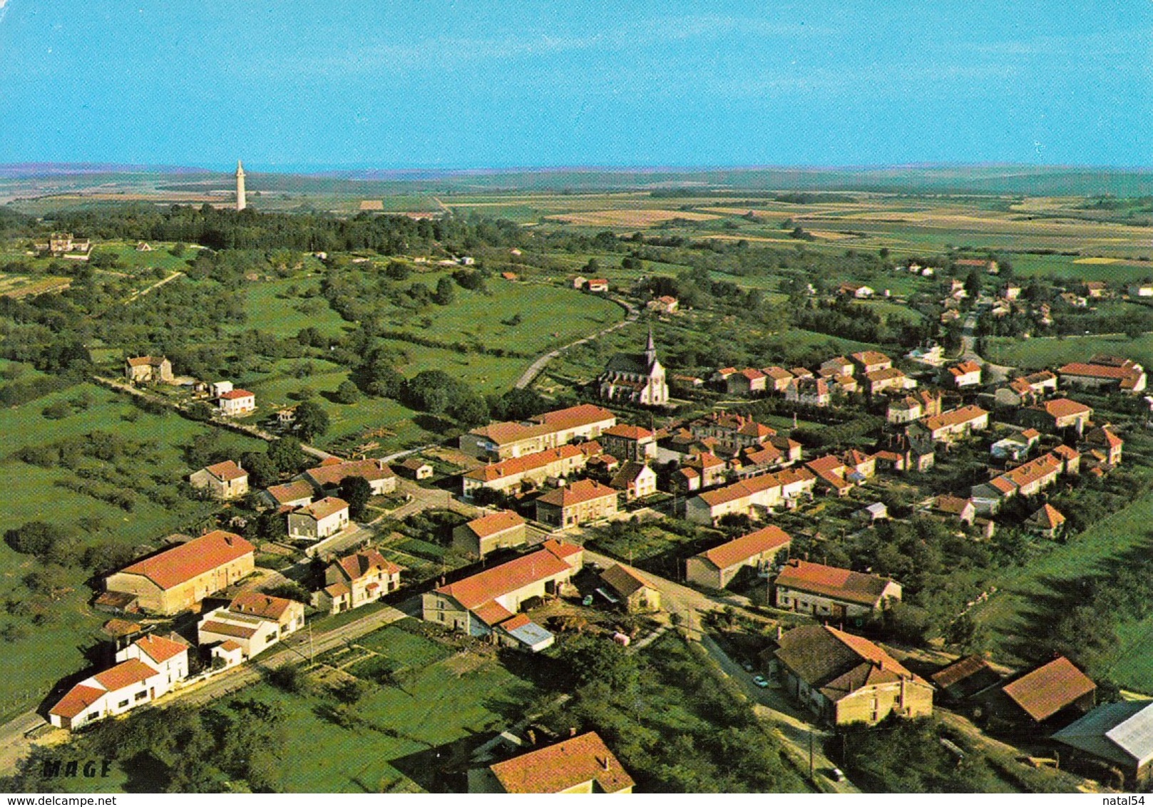 55 - Montfaucon : Vue Générale - CPM Neuve - Autres & Non Classés