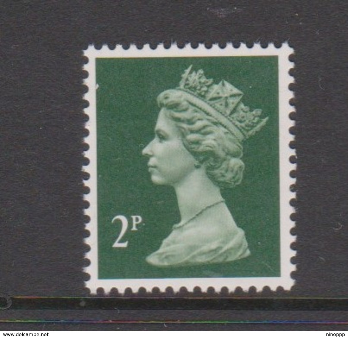 Great Britain SG X928 1988  Decimal Machin 2p Myrtle Green, Mint Never Hinged - Nuovi