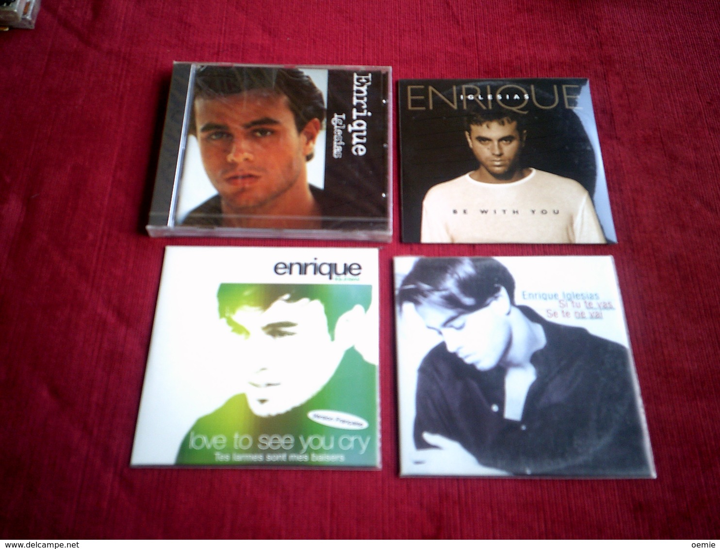 ENRIQUE  IGLESIAS  °  COLLECTION DE 4 CD - Autres - Musique Espagnole