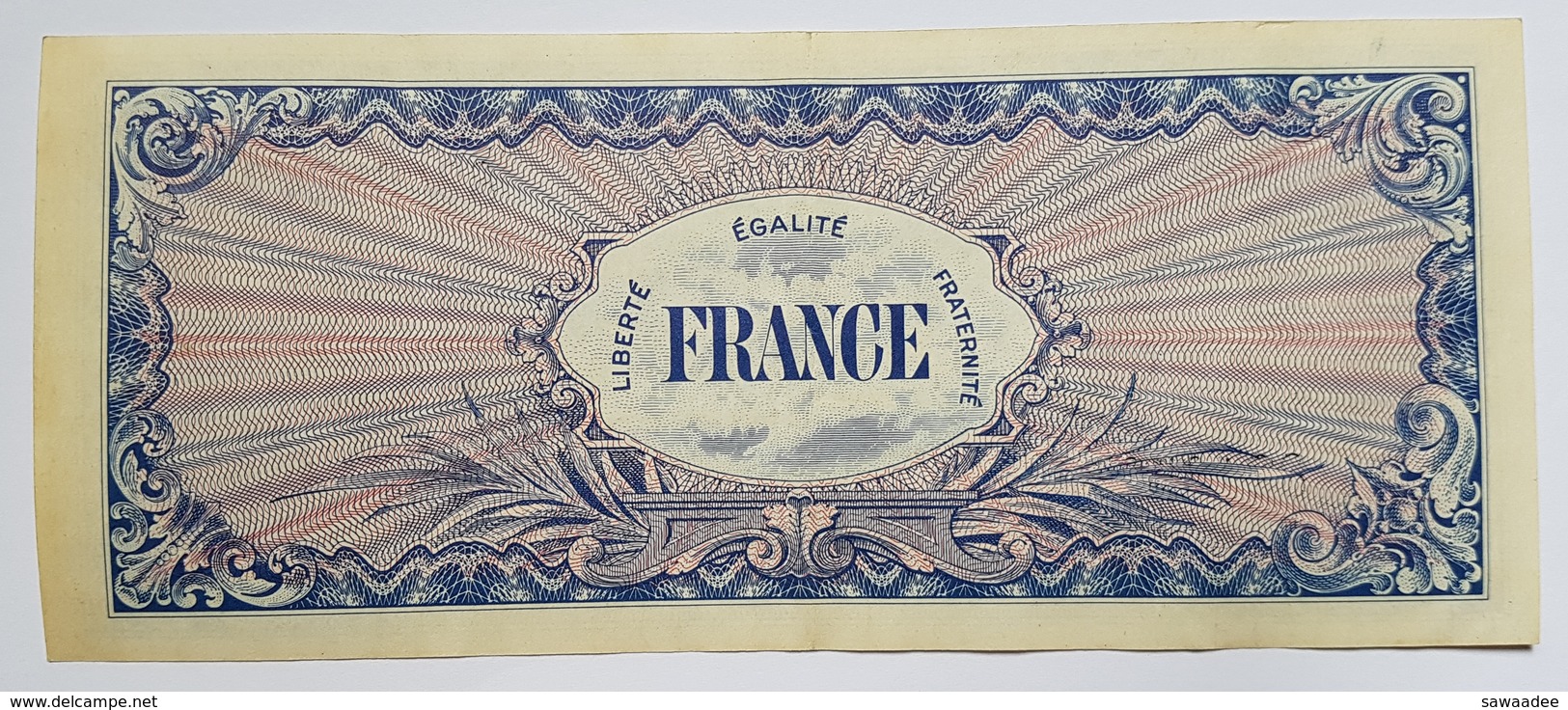 BILLET FRANCE - P.118b - CHIFFRE 2 - 100 FRANCS - SERIE DE 1944 - BILLET MILITAIRE ALLLIE SECONDE GUERRE MONDIALE - 1944 Flag/France