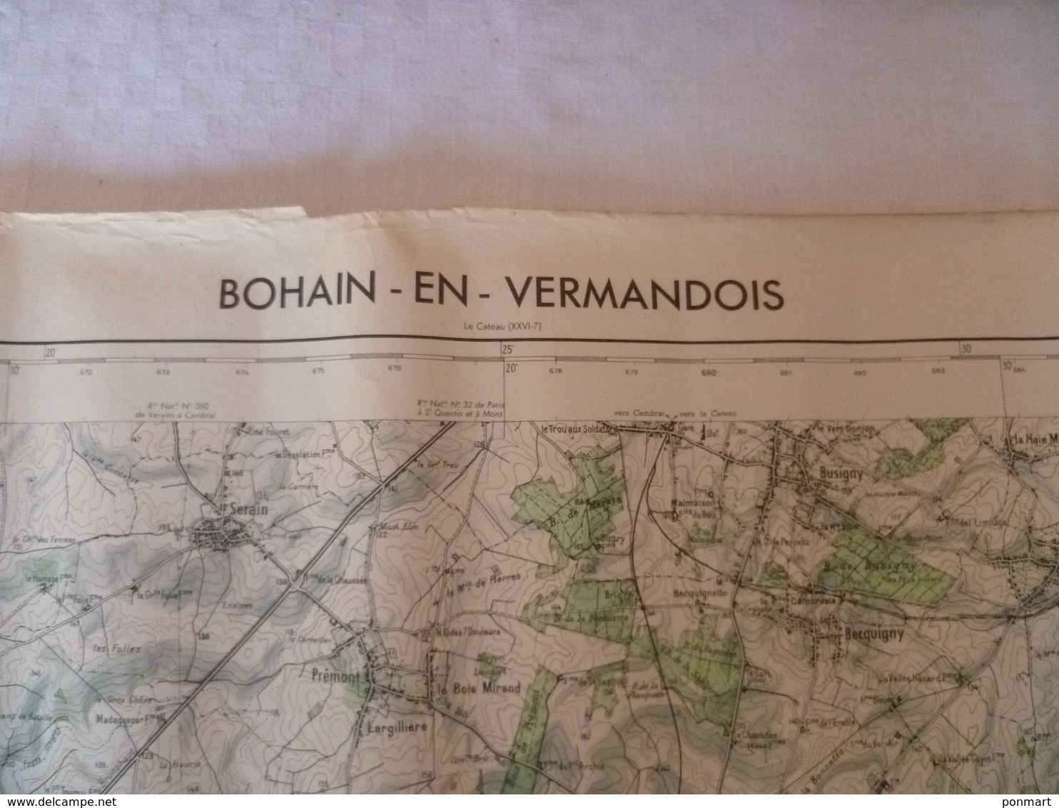 Lot  De 3 Cartes Topographiques Guise , Bohain , Trélon - Topographical Maps