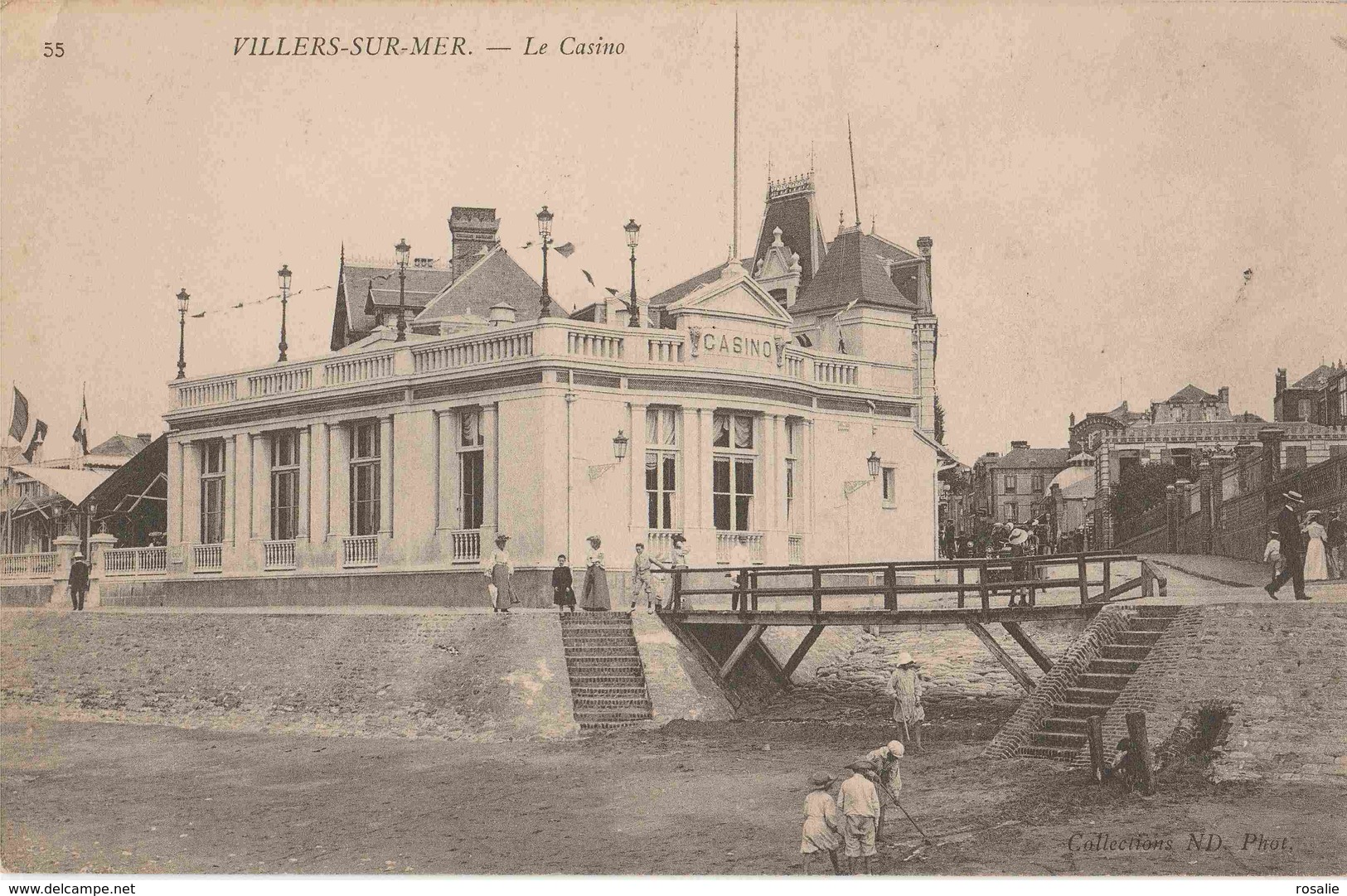 VILLERS - Le Casino - CPA - Villers Sur Mer