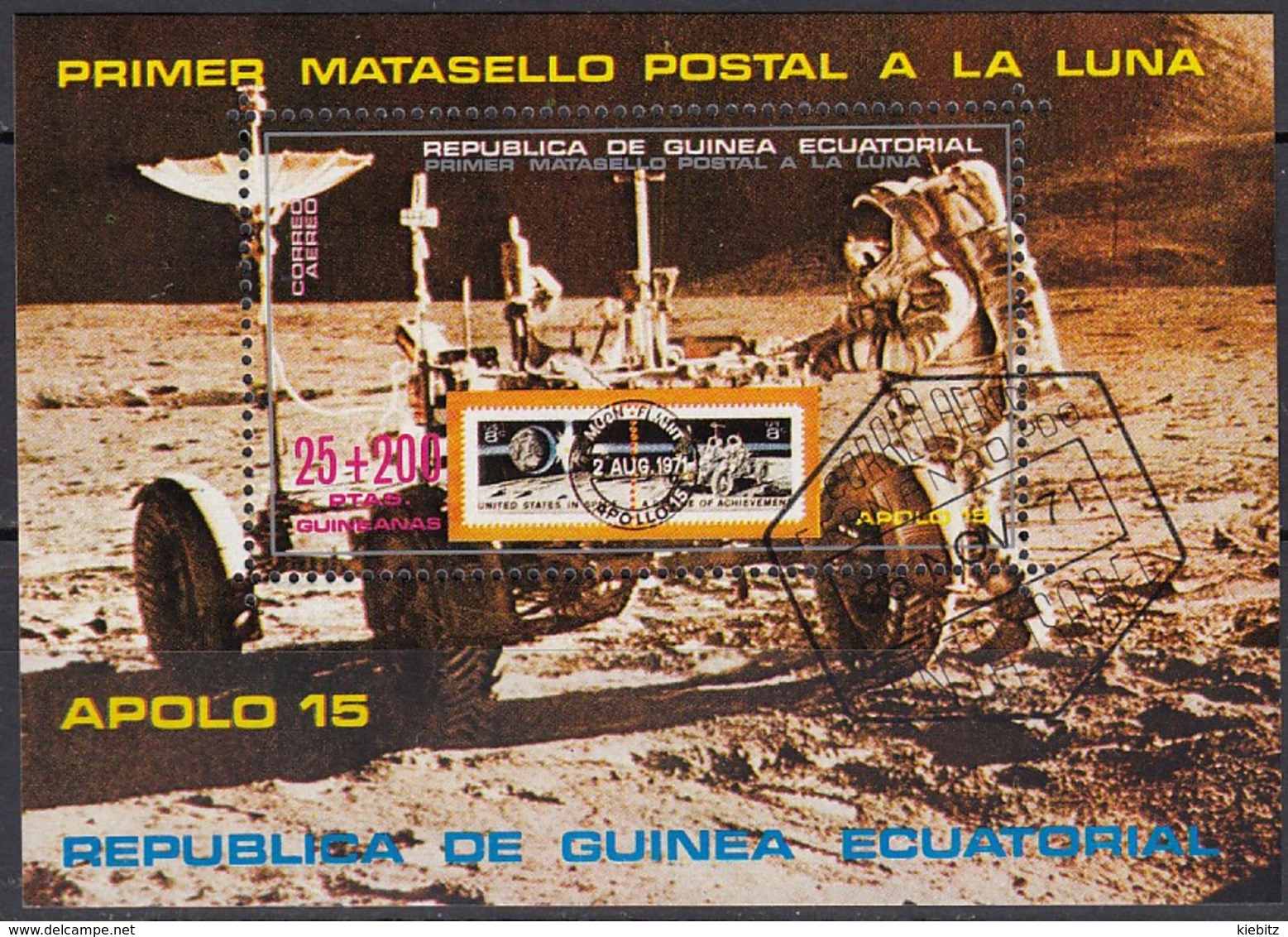 ÄQUAT.GUINEA  1972  MiNr.25 - Block 1 - Afrika