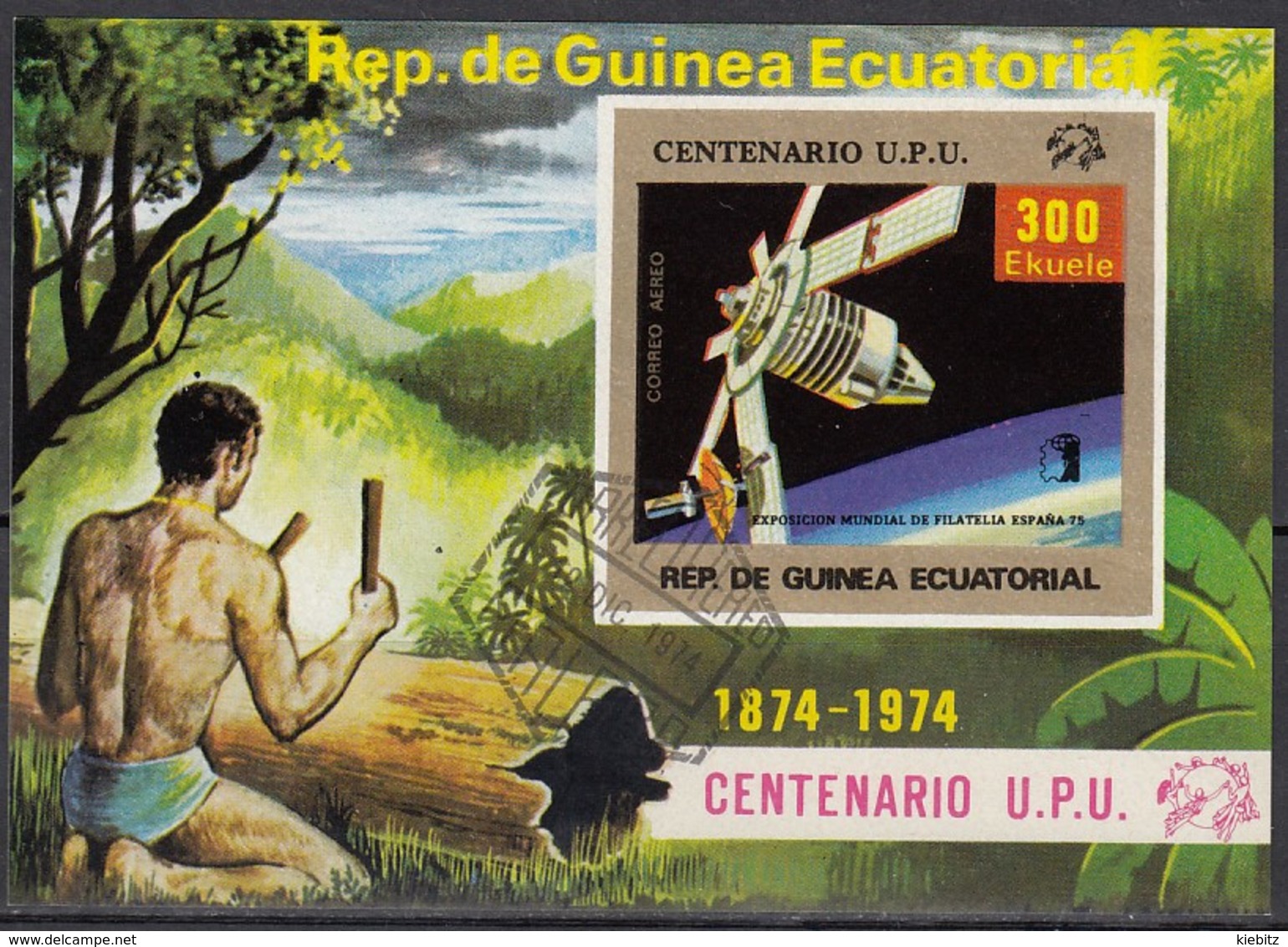 ÄQUAT.GUINEA 1974  MiNr.462  Block 139 - Africa