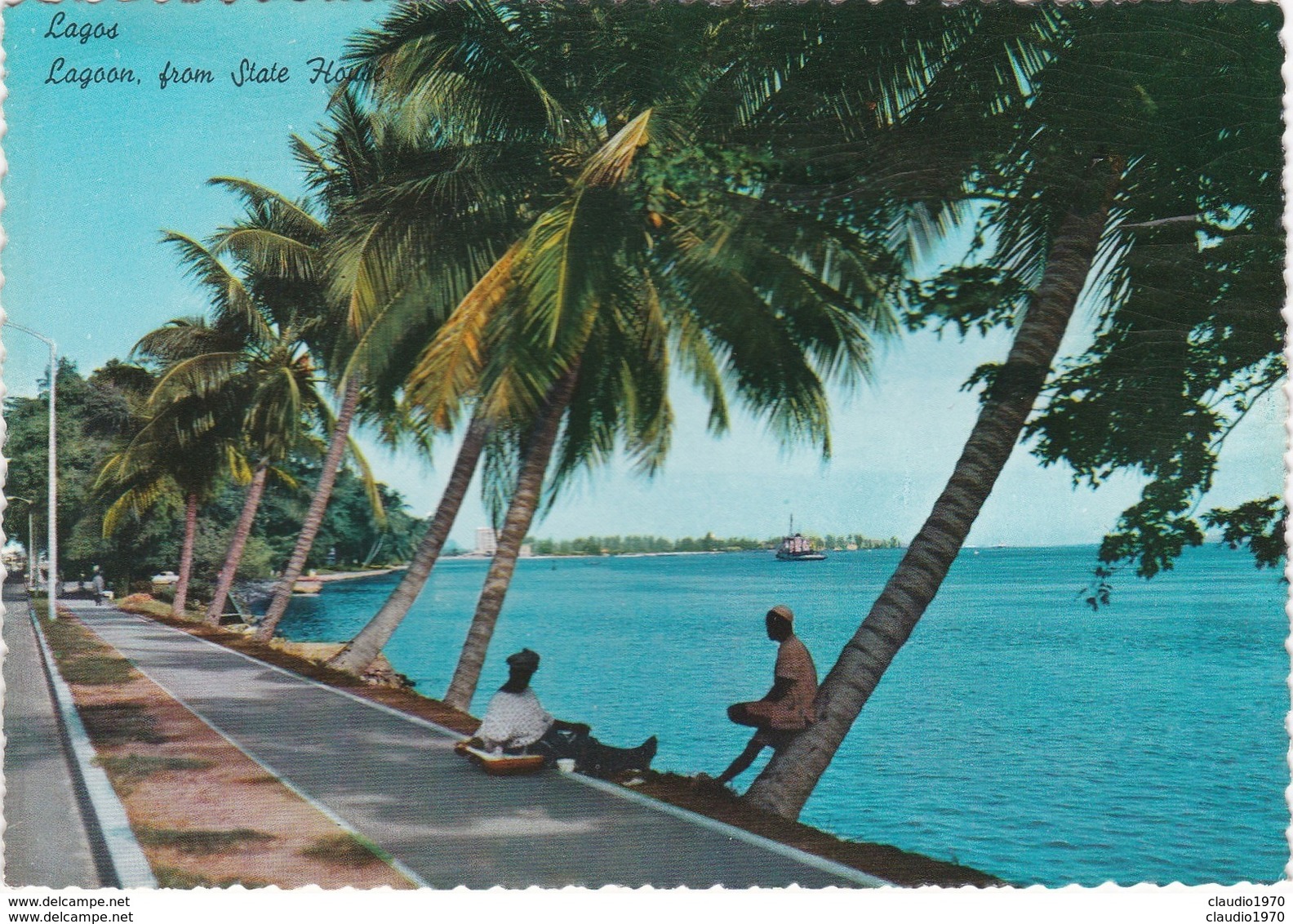 CARTOLINA - POSTCARD - NIGERIA - LAGOS - FROM STATE HOUSE - Nigeria