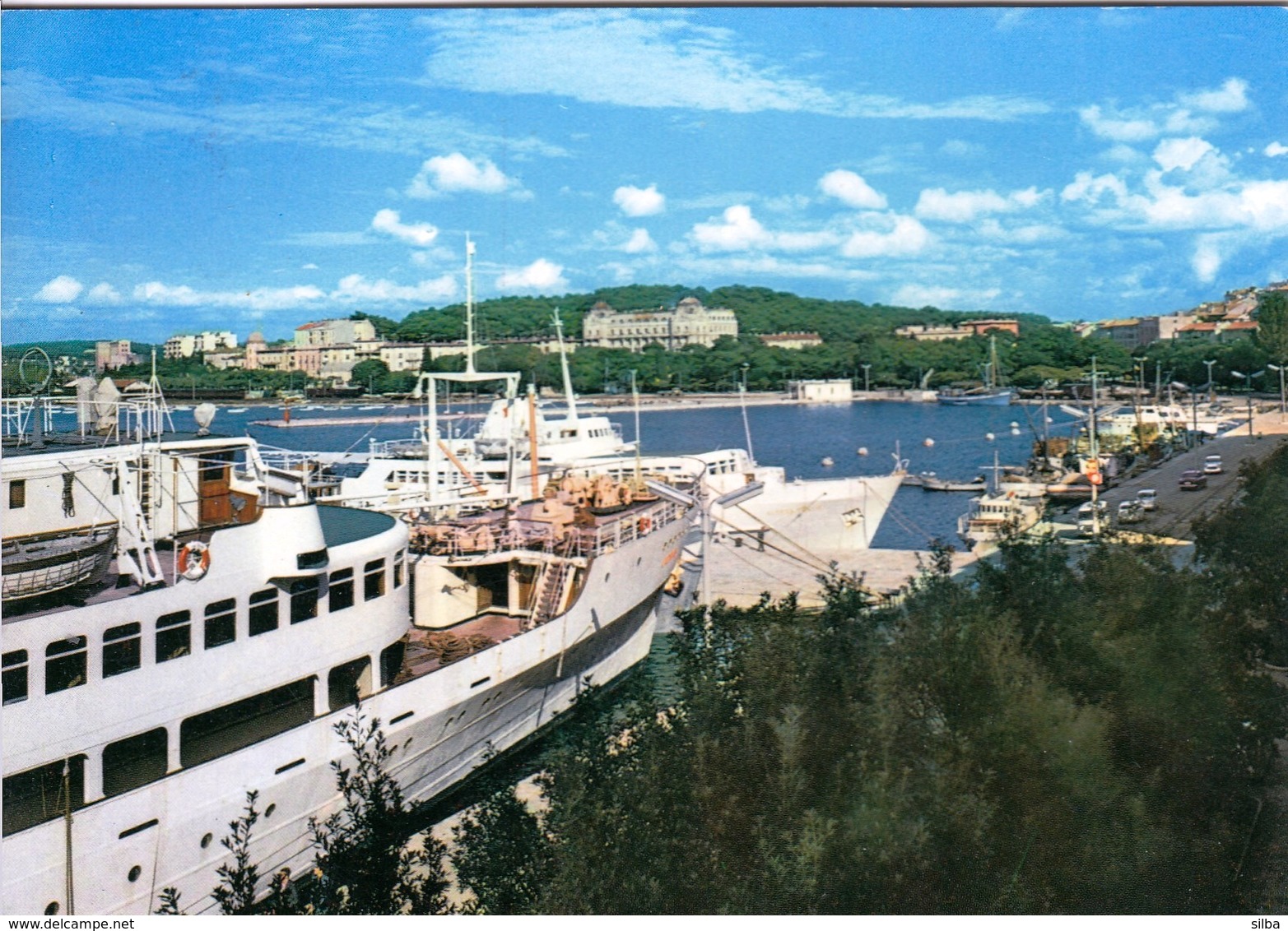 Croatia Pula 1971 / Port, Ships - Kroatien