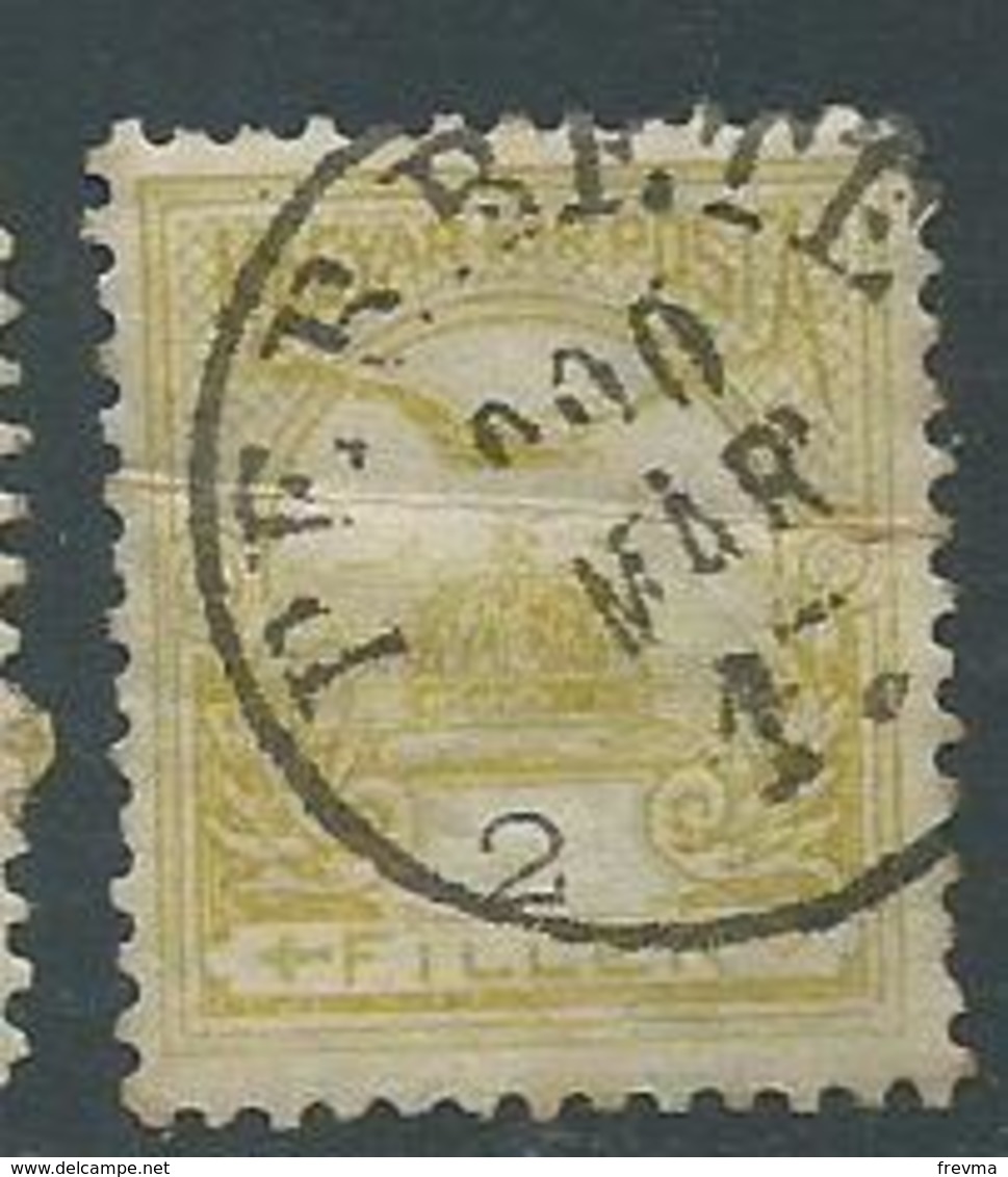 Hongrie 1908-13 Yvert N° 90A Obliteratioin Perbete - Oblitérés