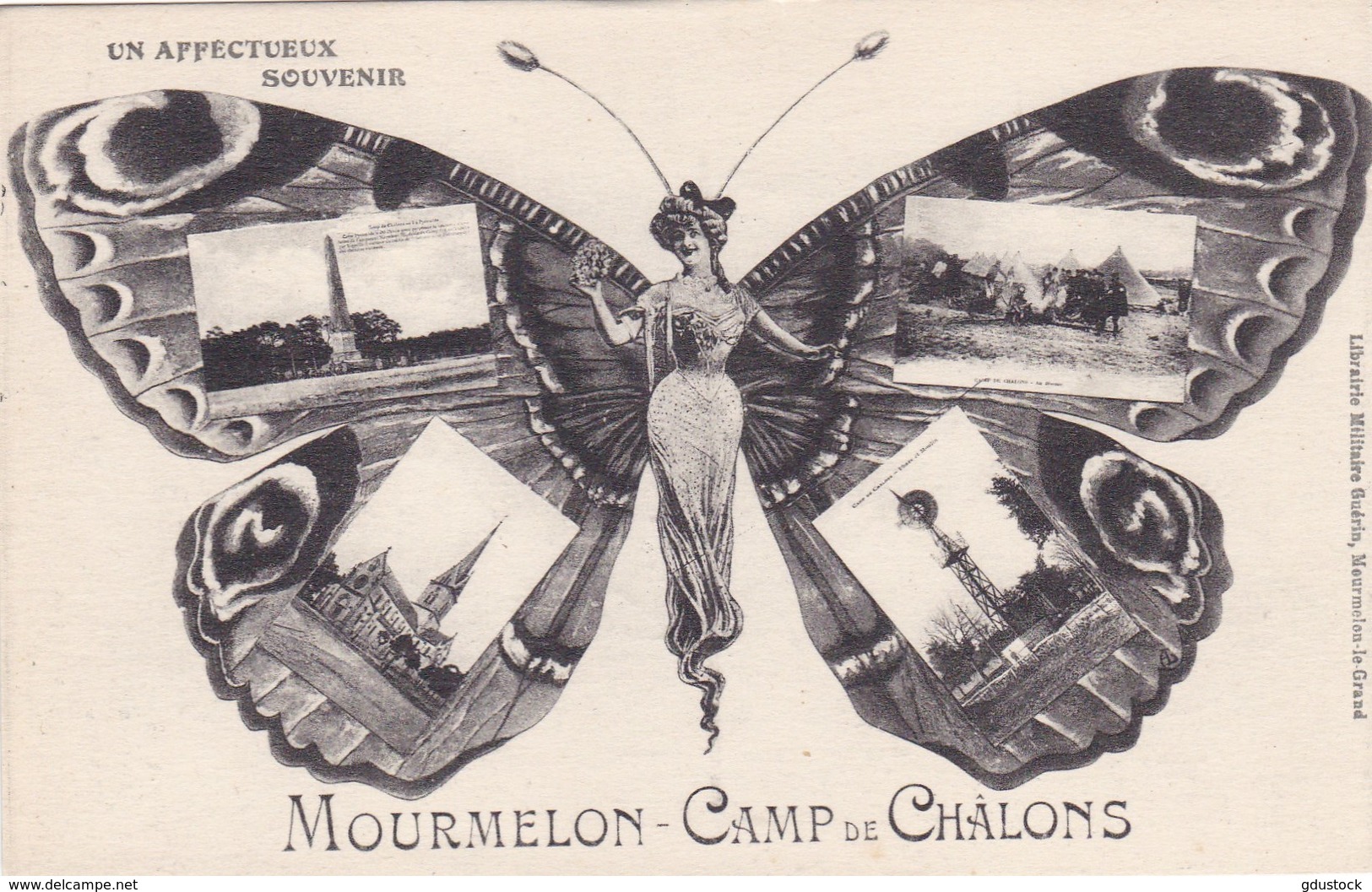 Marne - Un Affectueux Souvenir Mourmelon - Camp De Châlons - Mourmelon Le Grand