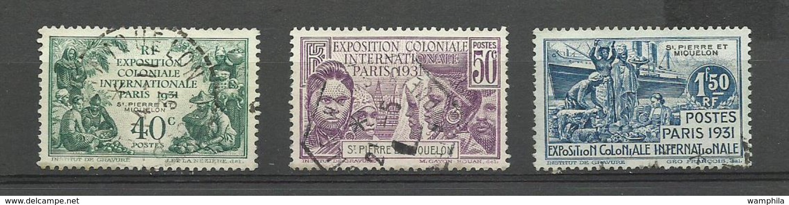 SPM Un Lot De Timbres Oblitérés Cote YT 182€70 - Gebraucht