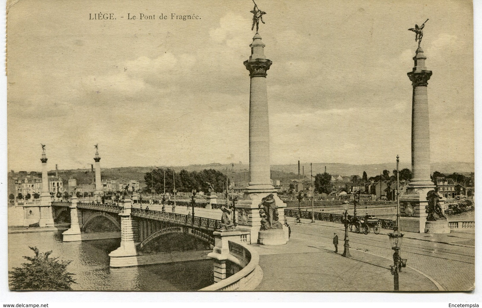 CPA - Carte Postale - Belgique - Liège - Le Pont De Fragnée - 1921 (M8192) - Luik