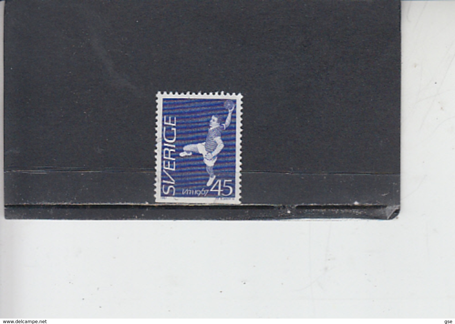 SVEZIA  1967 - Unificato 554d - Sport - Pallamano - Usati